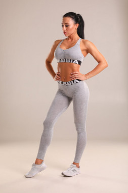 Спортивный топ для активных тренировок Nebbia Mini Topgrey