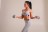 Спортивный топ для активных тренировок Nebbia Mini Topgrey