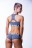 Спортивный топ для активных тренировок Nebbia Mini Topgrey