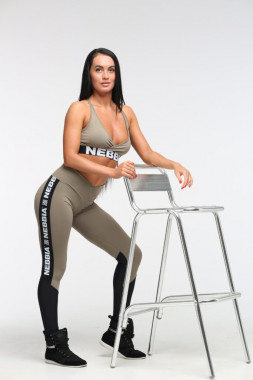 Спортивный топ для бодибилдинга Nebbia Open Back Mini