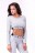 Спортивный топ для домашних тренировок Nebbia Boho Style 3d Pattern Crop Top