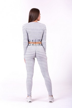Спортивный топ для домашних тренировок Nebbia Boho Style 3d Pattern Crop Top