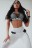 Спортивный тренировочный топ Nebbia Triangle Mesh Mini Top