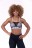 Спортивный тренировочный топ Nebbia Triangle Mesh Mini Top