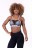 Спортивный тренировочный топ Nebbia Triangle Mesh Mini Top