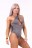 Женский яркий сдельный купальник Nebbia Sexy Monokini