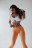 Спортивный стильный топ Nebbia Athletic Cut Out Sport Bra