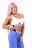 Спортивный стильный топ Nebbia Athletic Cut Out Sport Bra