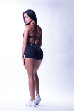 Спортивный женские шорты Nebbia High Waist &quot;Ns&quot;