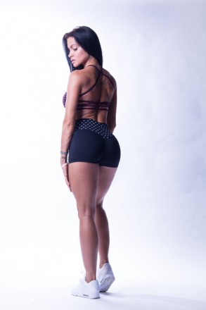 Спортивный женские шорты Nebbia High Waist &quot;Ns&quot;