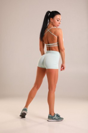 Спортивный женские шорты Nebbia High Waist &quot;Ns&quot;