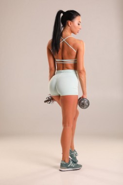 Спортивный женские шорты Nebbia High Waist &quot;Ns&quot;