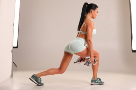 Спортивный женские шорты Nebbia High Waist &quot;Ns&quot;