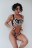 Женские плавки с ярким принтом Nebbia Aloha Babe Brasil Bottom