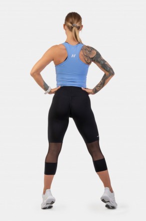 Спортивные компрессионные лосины Nebbia High-Waist ¾ Length Sporty 
