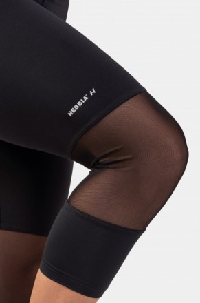 Спортивные компрессионные лосины Nebbia High-Waist ¾ Length Sporty 