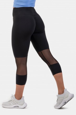 Спортивные компрессионные лосины Nebbia High-Waist ¾ Length Sporty 