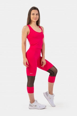 Спортивные компрессионные лосины Nebbia High-Waist ¾ Length Sporty 