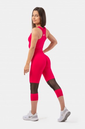 Спортивные компрессионные лосины Nebbia High-Waist ¾ Length Sporty 