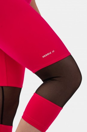 Спортивные компрессионные лосины Nebbia High-Waist ¾ Length Sporty 