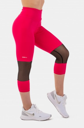 Спортивные компрессионные лосины Nebbia High-Waist ¾ Length Sporty 