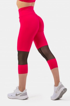 Спортивные компрессионные лосины Nebbia High-Waist ¾ Length Sporty 