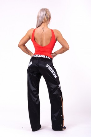 Спортивные штаны для тренировок Nebbia Satin Bottom Up Pants