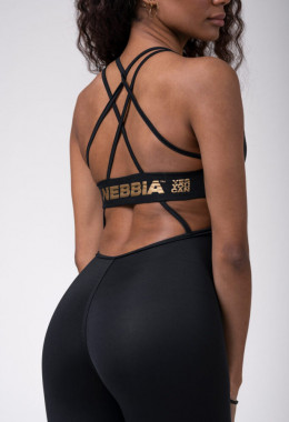 Спортивный тренировочный комбинезон Nebbia Intense Golden Jumpsuit