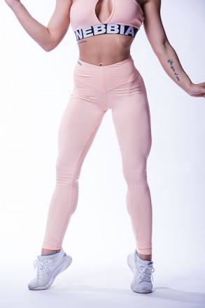 Спортивные женские красивые леггинсы Nebbia High Waist Scrunch Butt