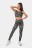 Спортивные леггинсы для йоги Nebbia ECO Camo Green Mesh