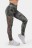 Спортивные леггинсы для йоги Nebbia ECO Camo Green Mesh
