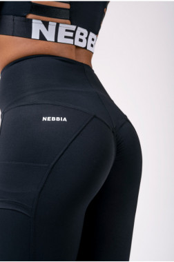 Спортивные женские леггинсы с карманом для телефона Nebbia High Waist Fit&amp;Smart Leggings