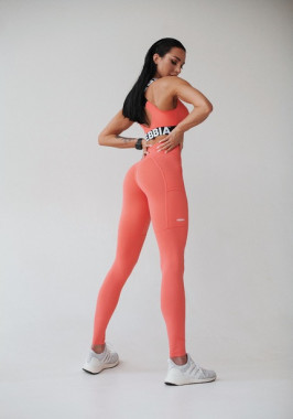 Спортивные женские леггинсы с карманом для телефона Nebbia High Waist Fit&amp;Smart Leggings