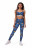 Яркие спортивные леггинсы Nebbia Ocean Power High-Waist Tight