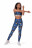 Яркие спортивные леггинсы Nebbia Ocean Power High-Waist Tight