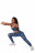 Яркие спортивные леггинсы Nebbia Ocean Power High-Waist Tight