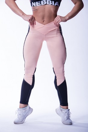 Спортивные леггинсы тренировочные Nebbia High Waist Mesh