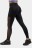 Спортивные женские лосины с капроном Nebbia Black Mesh Design “Breathe”