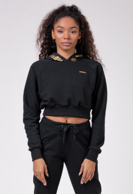 Спортивная кофта для уличных тренировок Nebbia Golden Cropped Hoodie
