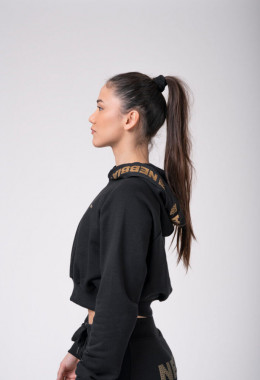 Спортивная кофта для уличных тренировок Nebbia Golden Cropped Hoodie