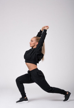 Спортивная кофта для уличных тренировок Nebbia Golden Cropped Hoodie