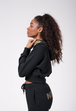 Спортивная кофта для уличных тренировок Nebbia Golden Cropped Hoodie