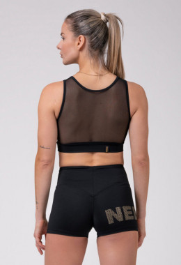 Спортивный женский топ для бега Nebbia Gold Mesh