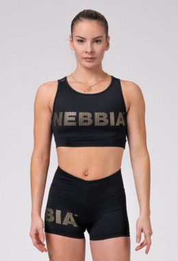 Спортивный женский топ для бега Nebbia Gold Mesh
