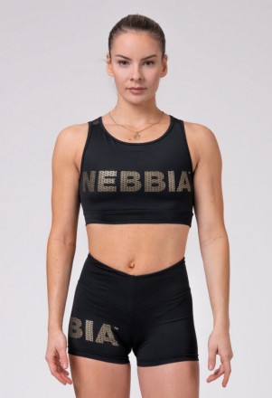 Спортивный женский топ для бега Nebbia Gold Mesh