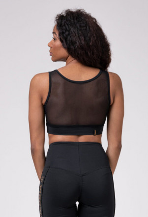 Спортивный женский топ для бега Nebbia Gold Mesh