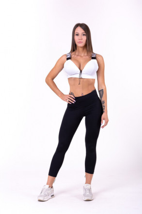 Укороченные женские леггинсы Nebbia Lace-up 7/8
