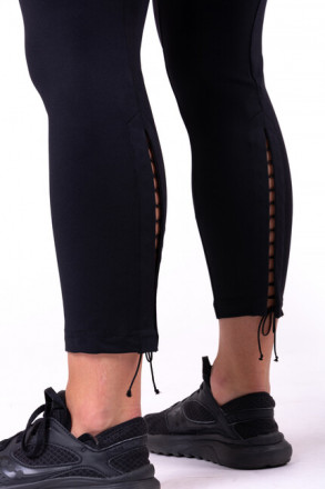 Укороченные женские леггинсы Nebbia Lace-up 7/8