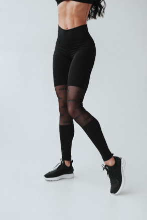 Спортивные женские лосины с сеткой Nebbia Mesh it up!
