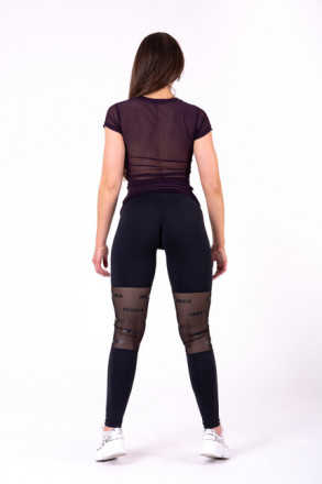 Спортивные женские лосины с сеткой Nebbia Mesh it up!